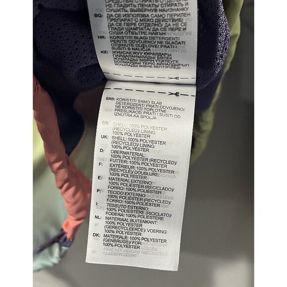 Adidas Original Jacket Women’s Large Girls Are Awesome Full Zip Tie Dye - Picture 4 of 9